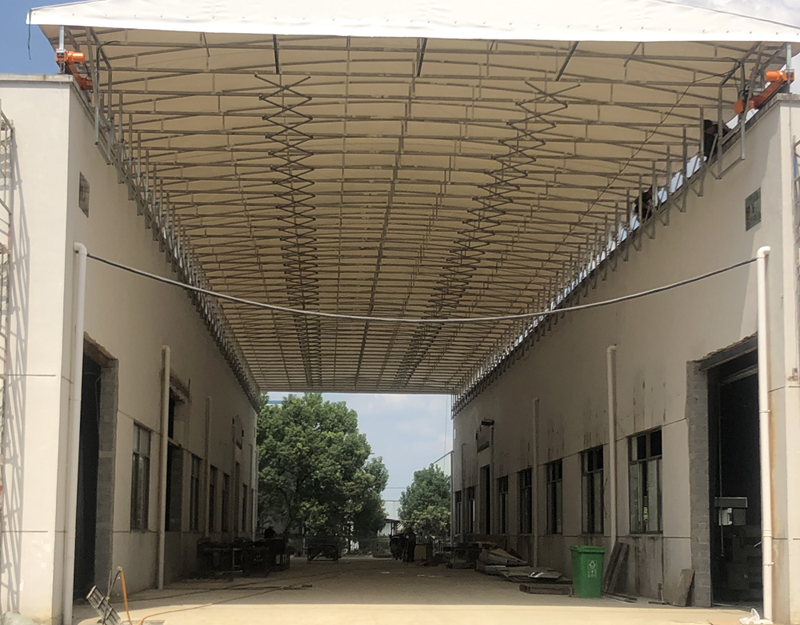 移动仓储雨篷仓库